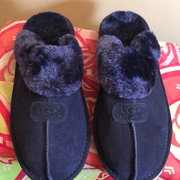 UGG | Shoes | Navy Blue Ugg Slippers 